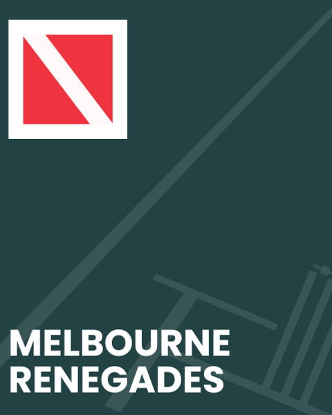 BBL - Melbourne Renegades vs Hobart Hurricanes - Melbourne