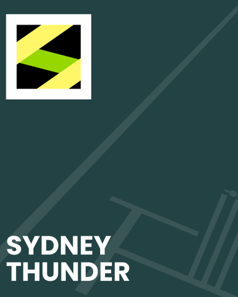BBL - Sydney Thunder vs Adelaide Strikers - Canberra